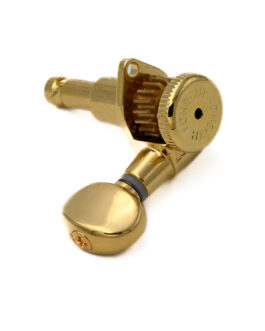 Mécanique Hipshot - Guitare - "Bass Side" - Gold - Bouton Butter Bean