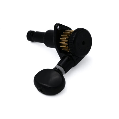 Mécanique Hipshot - Guitare - "Treble Side" - Noir - Bouton Butter Bean