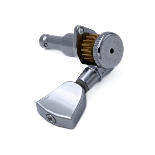 Mécanique Hipshot - Guitare - "Treble Side" - Chrome - Bouton Tulip