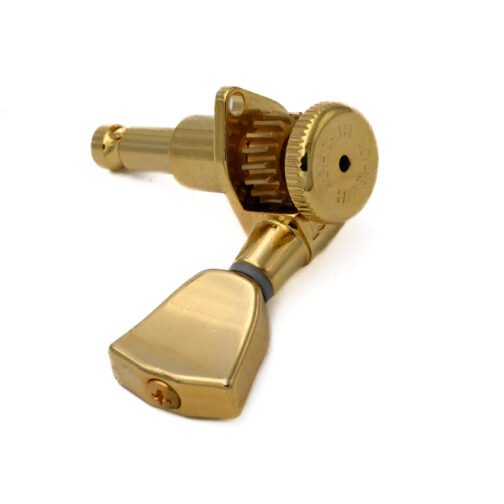 Mécanique Hipshot - Guitare - "Bass Side" - Gold - Bouton Tulip